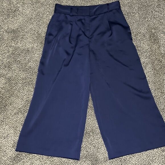 LOFT Pants - NWT - Loft - Beautiful Navy Blue Wide Leg Pants - 10